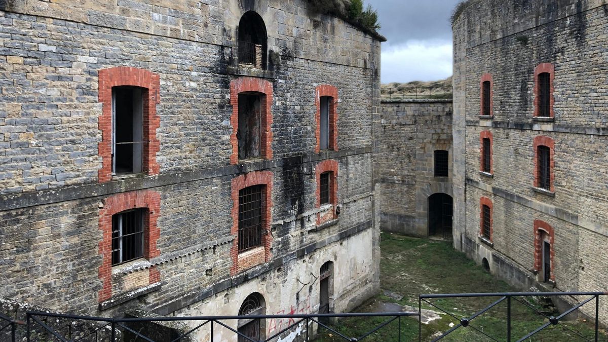 Interior del Fuerte de San Cristóbal.