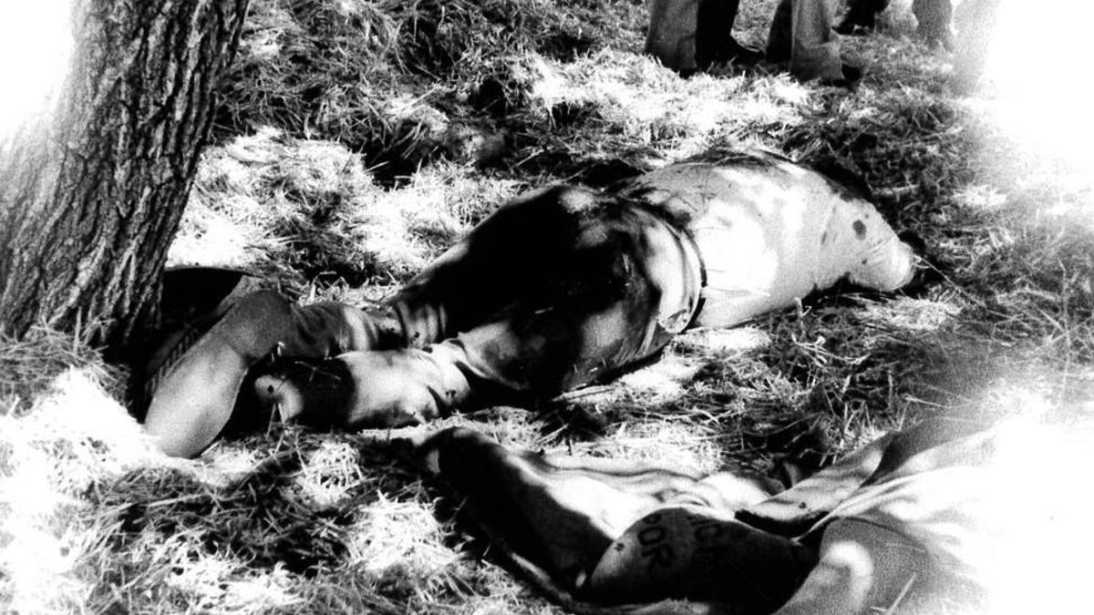 El cadáver de Zapata fue encontrado a los tres días.