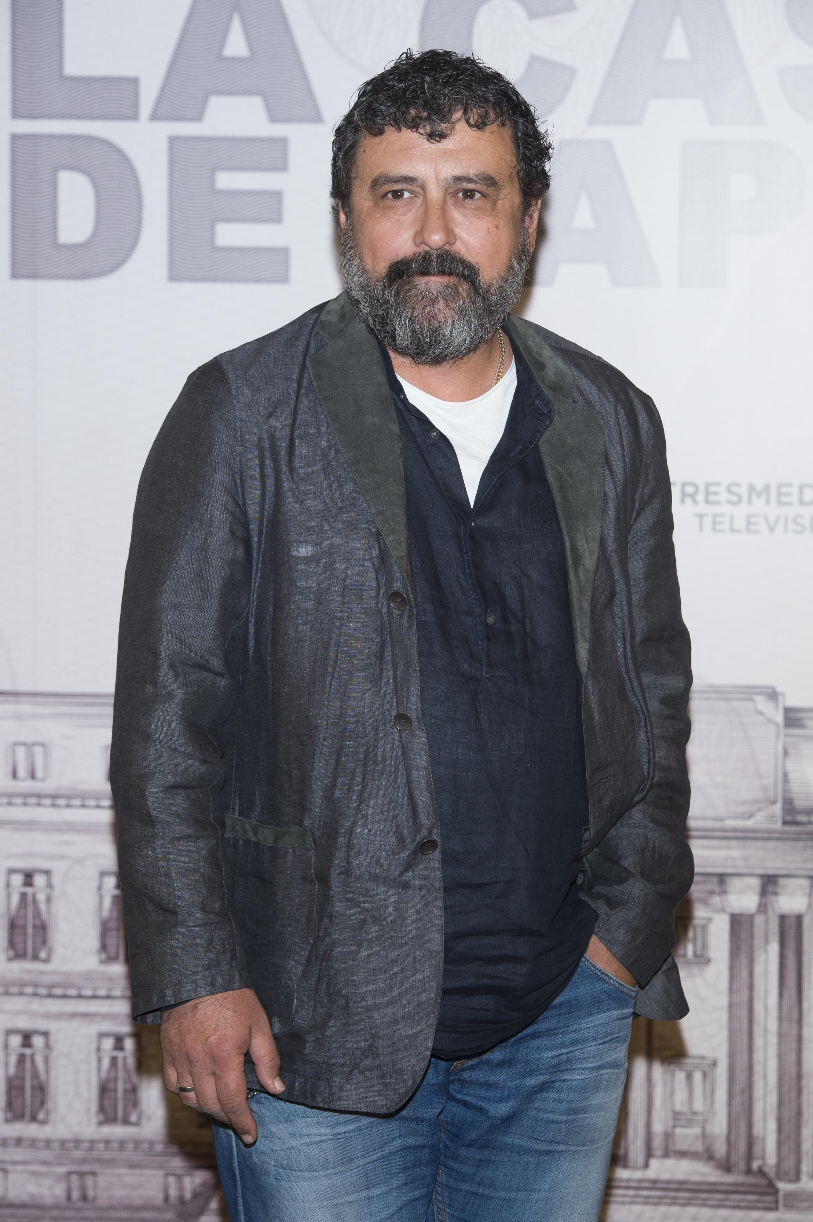 Paco Tous en el estreno de 'La casa de papel'
