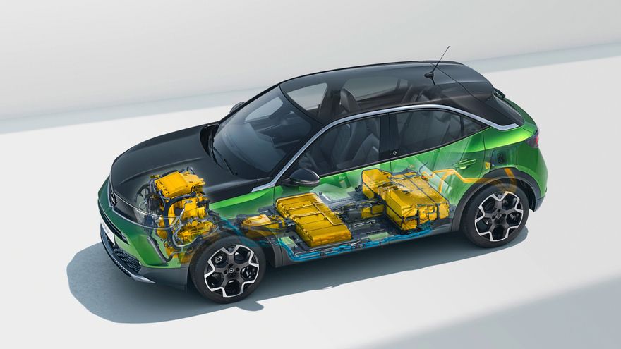 La batería de 50 kWh proporciona en el Mokka-e 324 kilómetros de autonomía.