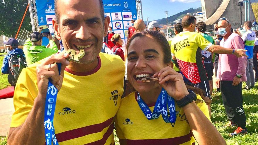 Cristian Martín, campeón de España de triatlón Sprint