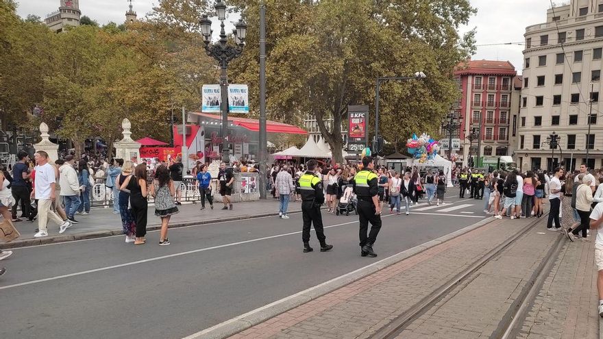 Requisados en dos días más de 100 kilos de comida sin control sanitario en Bilbao, más que en toda la Aste Nagusia de 2024