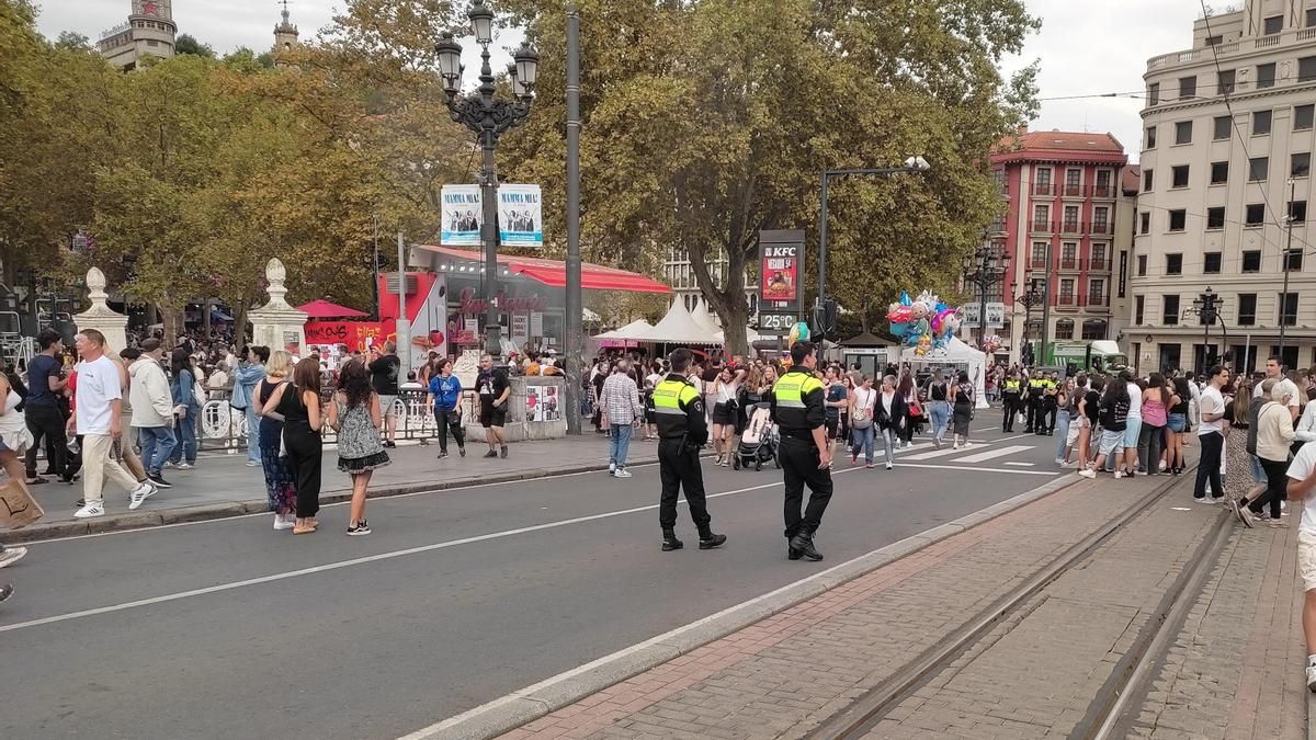 Requisados en dos días más de 100 kilos de comida sin control sanitario en Bilbao, más que en toda la Aste Nagusia de 2024