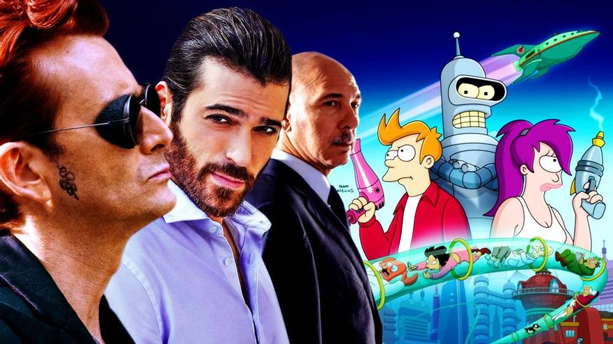 Las 17 series de la semana sobrecargan con 'Honor' el final de julio, liderado por 'Futurama', 'Good Omens' y Can Yaman