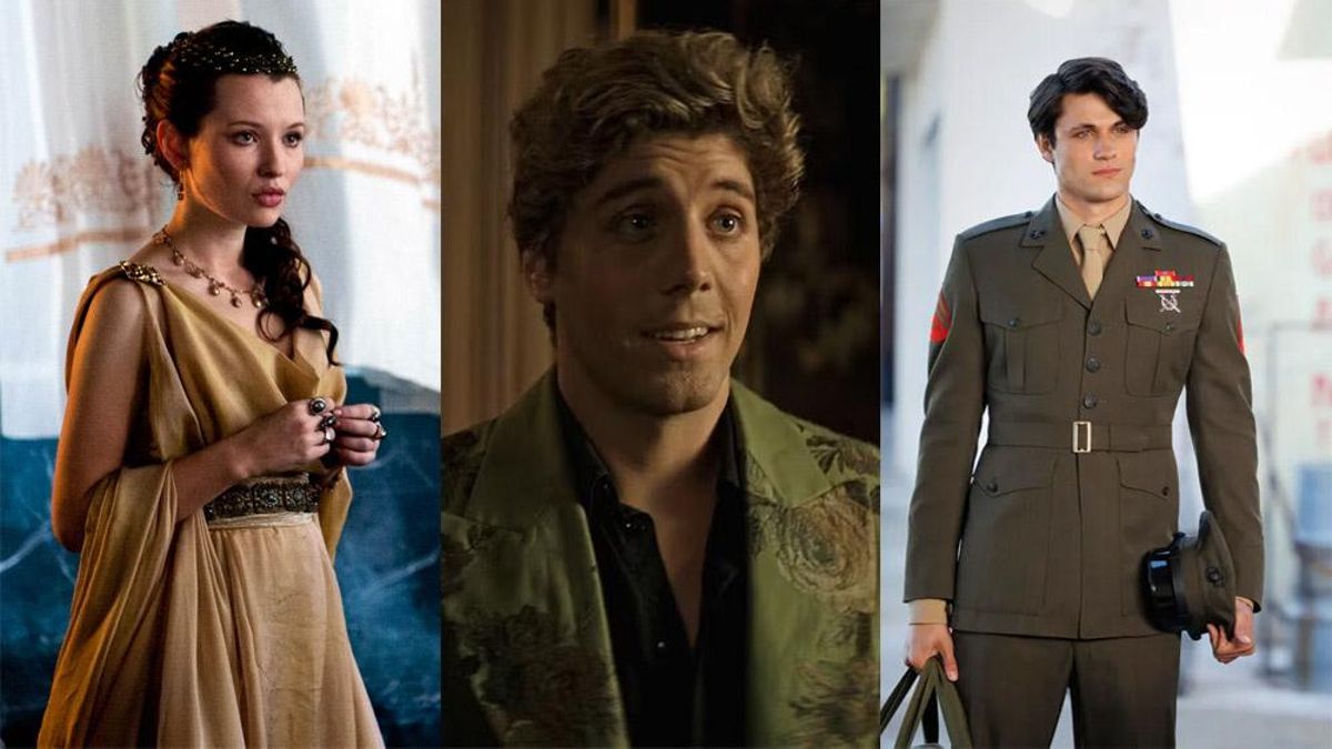 Emily Browning, Lukas Gage y Drake Rodger