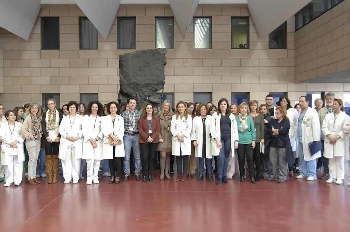 Los centros sanitarios se unen a las campañas para dar visibilidad a la mujer y contra la violencia de género