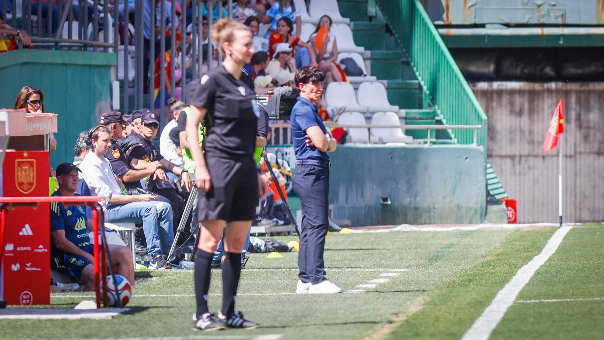 El partido de la selección femenina España - Ucrania