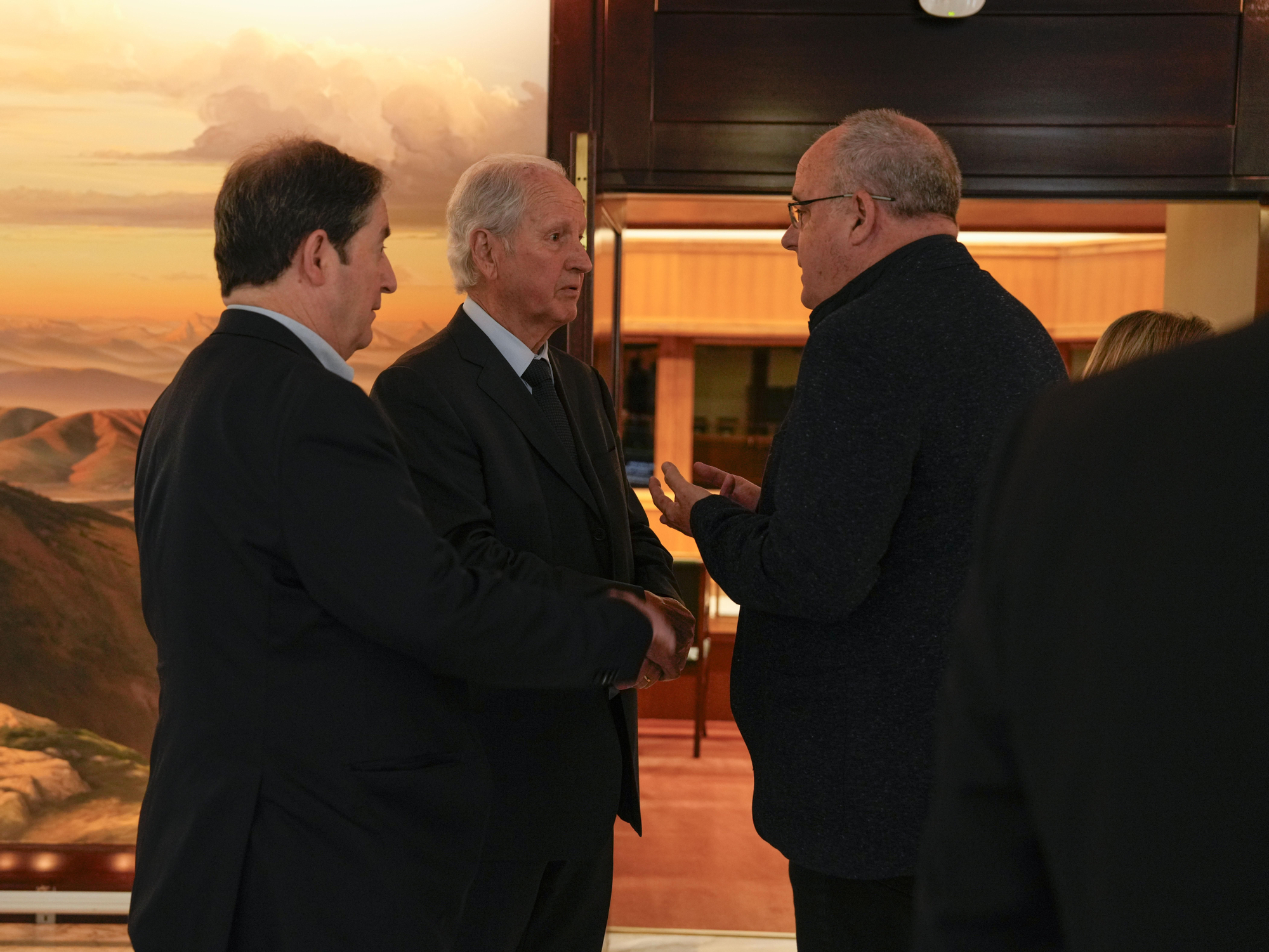 Juan María Atutxa, Joseba Egibar e Iñaki Agirre