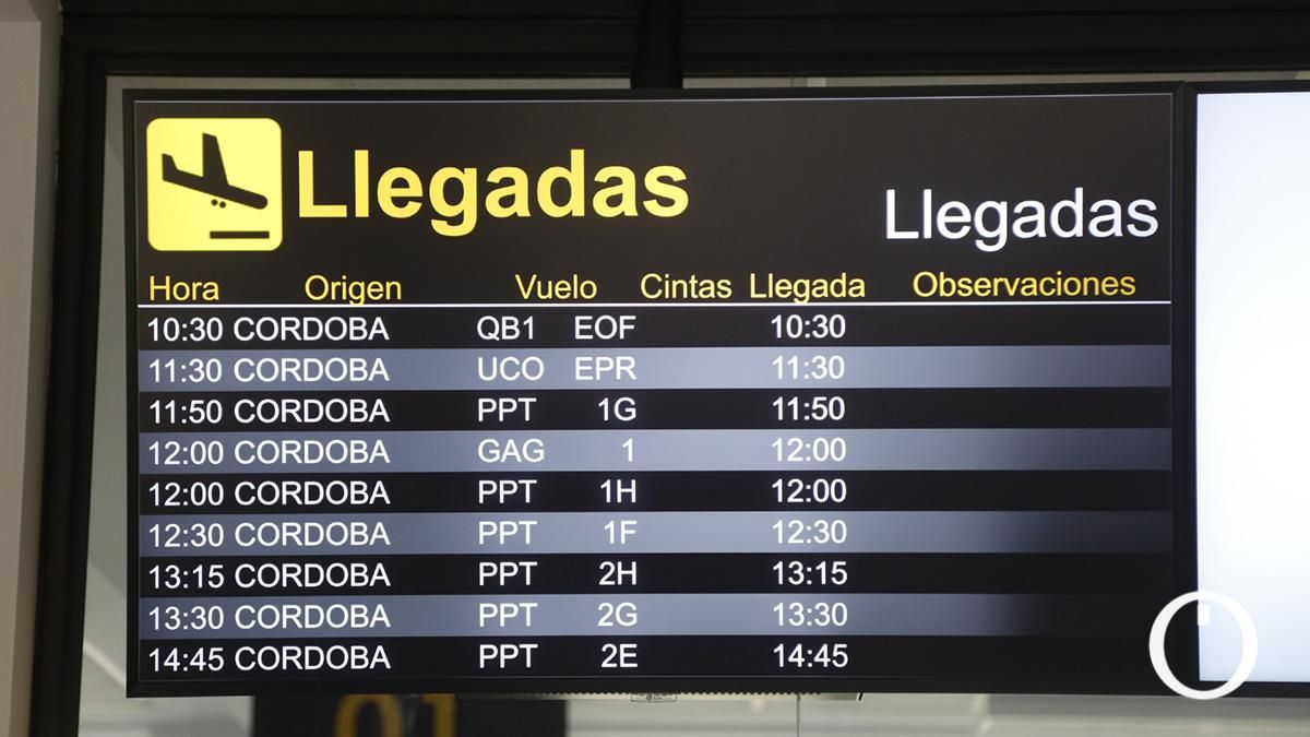 Nuevas instalaciones de la terminal del aeropuerto de Córdoba