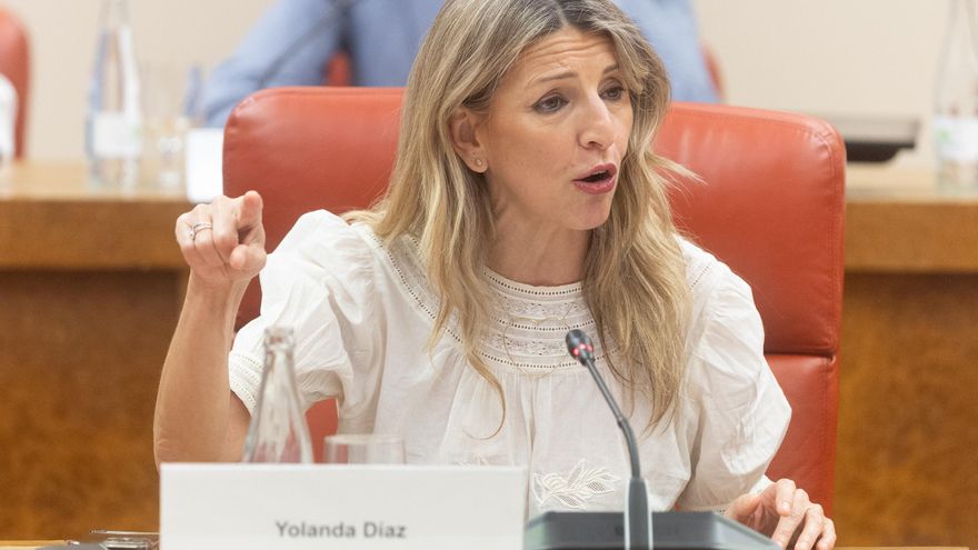La vicepresidenta segunda y ministra de Trabajo y Economía Social, Yolanda Díaz