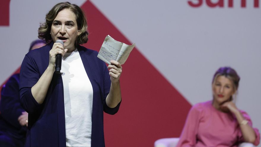 Díaz apuntala su alianza con los comuns en un acto con Colau en Barcelona: “Ambas compartimos muchísimo”