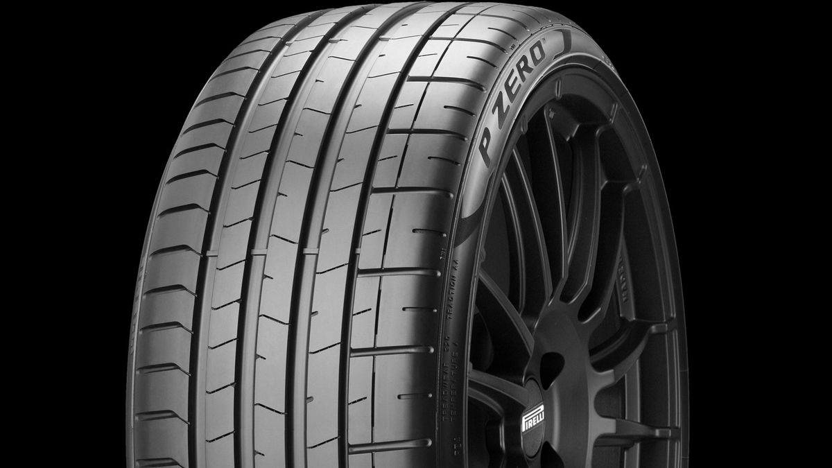 Aspecto del Pirelli P Zero desarrollado para Jaguar Land Rover.