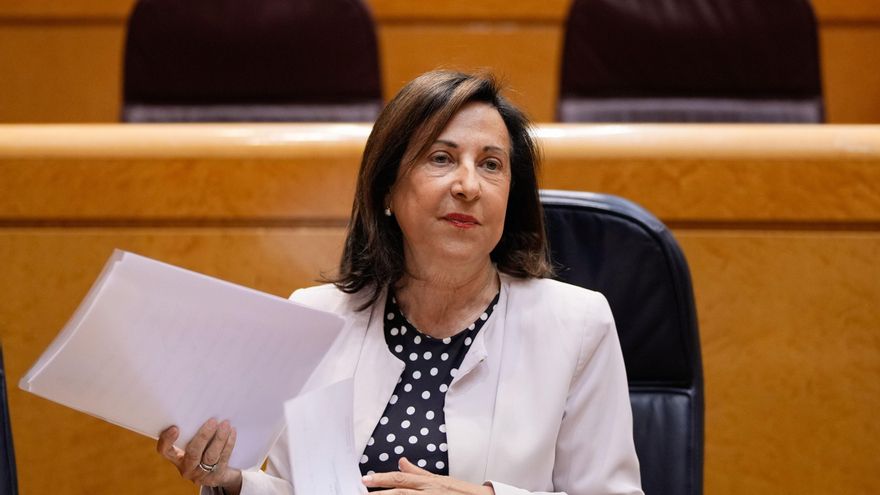La ministra de Defensa, Margarita Robles en una imagen de archivo. EFE/ Borja Sánchez-Trillo