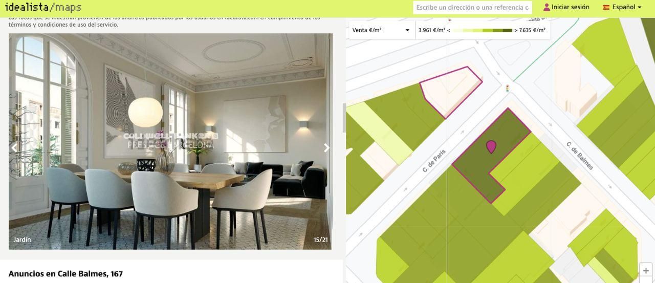 Piso de 'alto standing' en Balmes, 177, comercializado por Colwell Banker