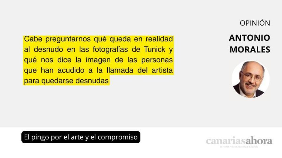 El pingo por el arte y el compromiso