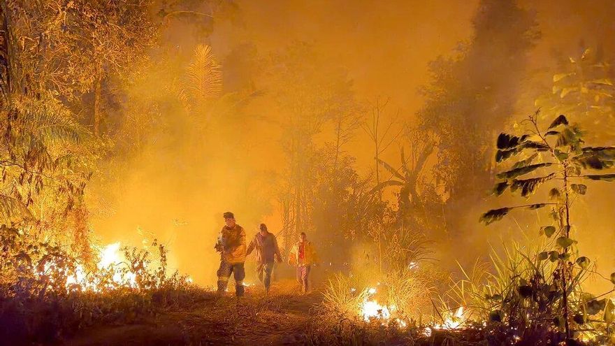 Alerta de humo en el AMBA y en 10 provincias por incendios en Bolivia