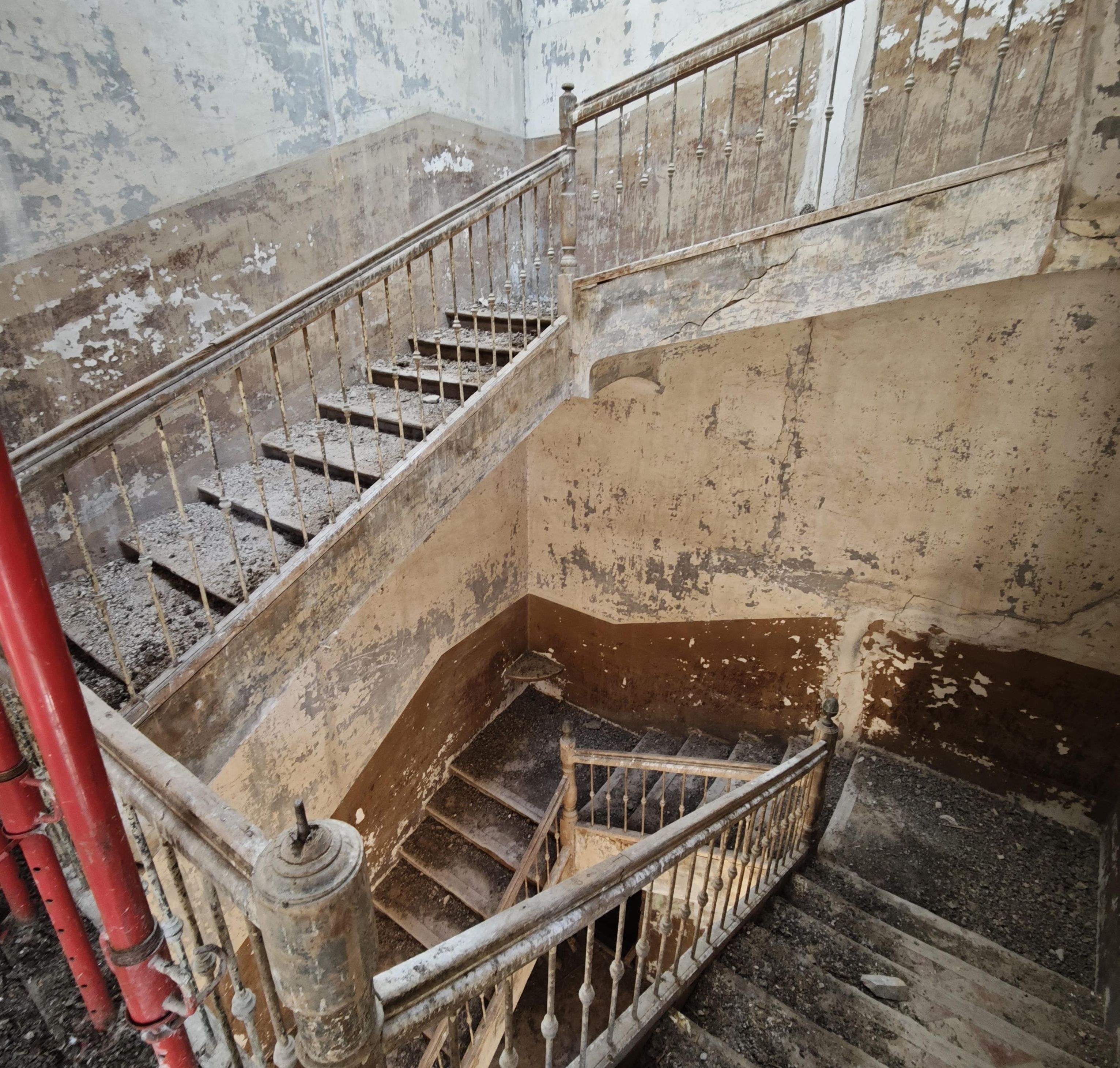 Tramo de escaleras