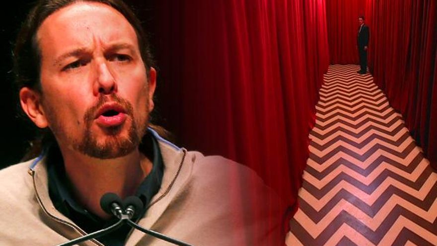 Tributo de Pablo Iglesias a la mítica serie 'Twin Peaks'