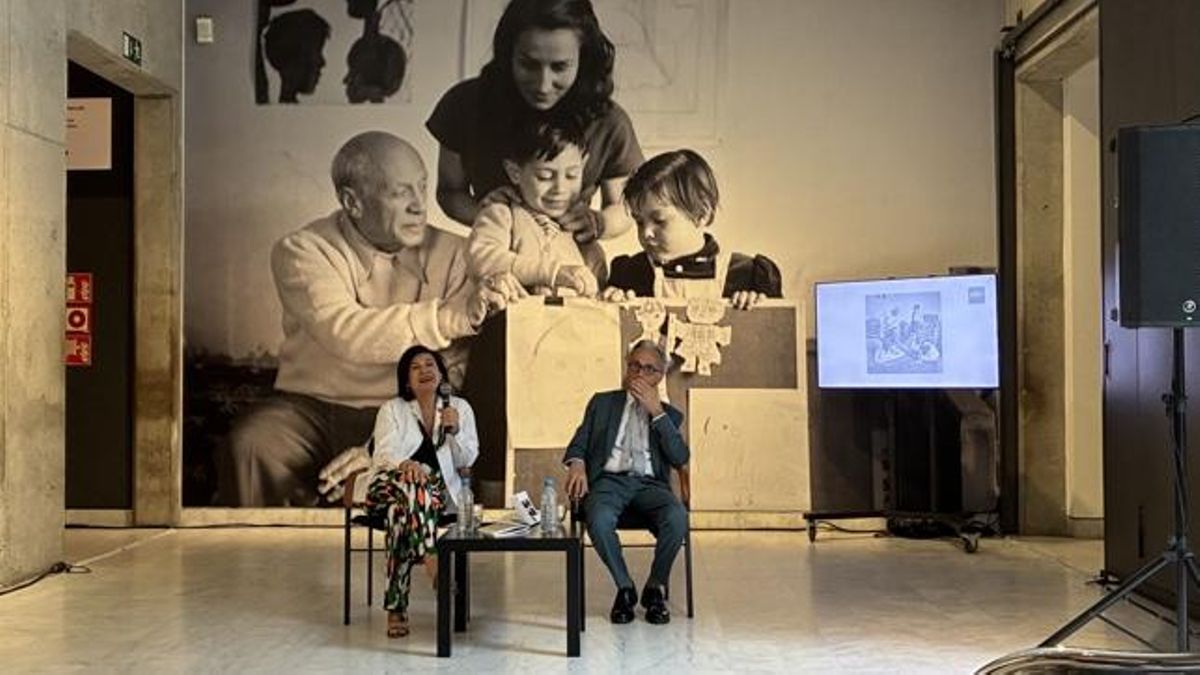 'Crecer entre dos artistas', así era la vida familiar de  Picasso y Françoise Gilot junto a sus hijos Claude y Paloma