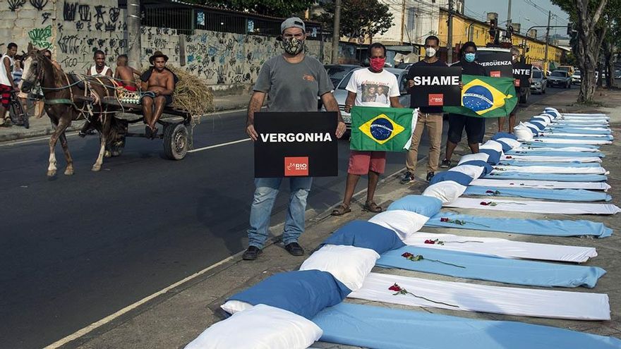 La tragedia del Covid en Brasil: advierten que hubo más muertes que nacimientos en la primera semana de abril