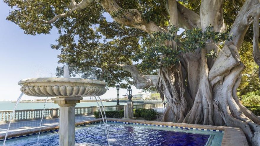 El paseo marítimo de Andalucía que fue diseñado como un jardín elevado sobre el Atlántico