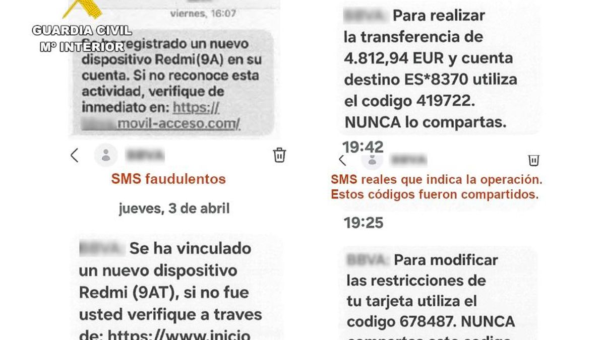 Alerta en Cantabria por el aumento de sms bancarios fraudulentos y "cada vez más sofisticados": estafan 160.000 euros