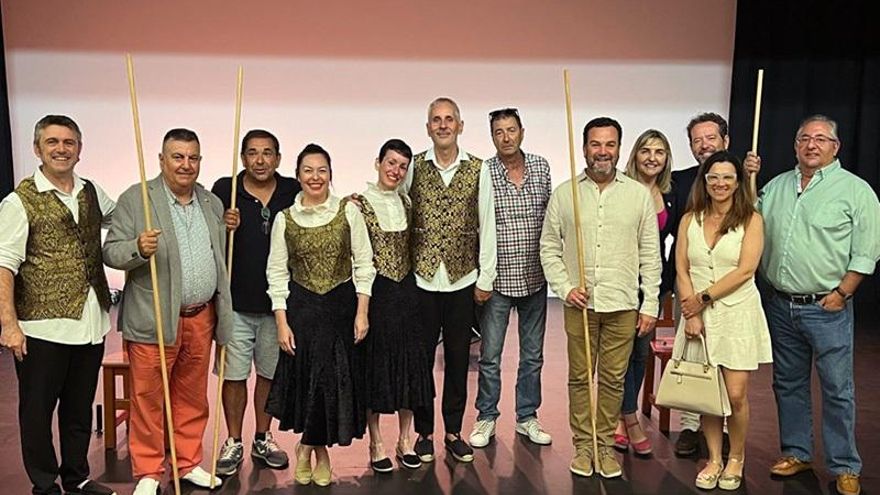 La Machina teatro en una de las actuaciones de la gira 'Tonada'