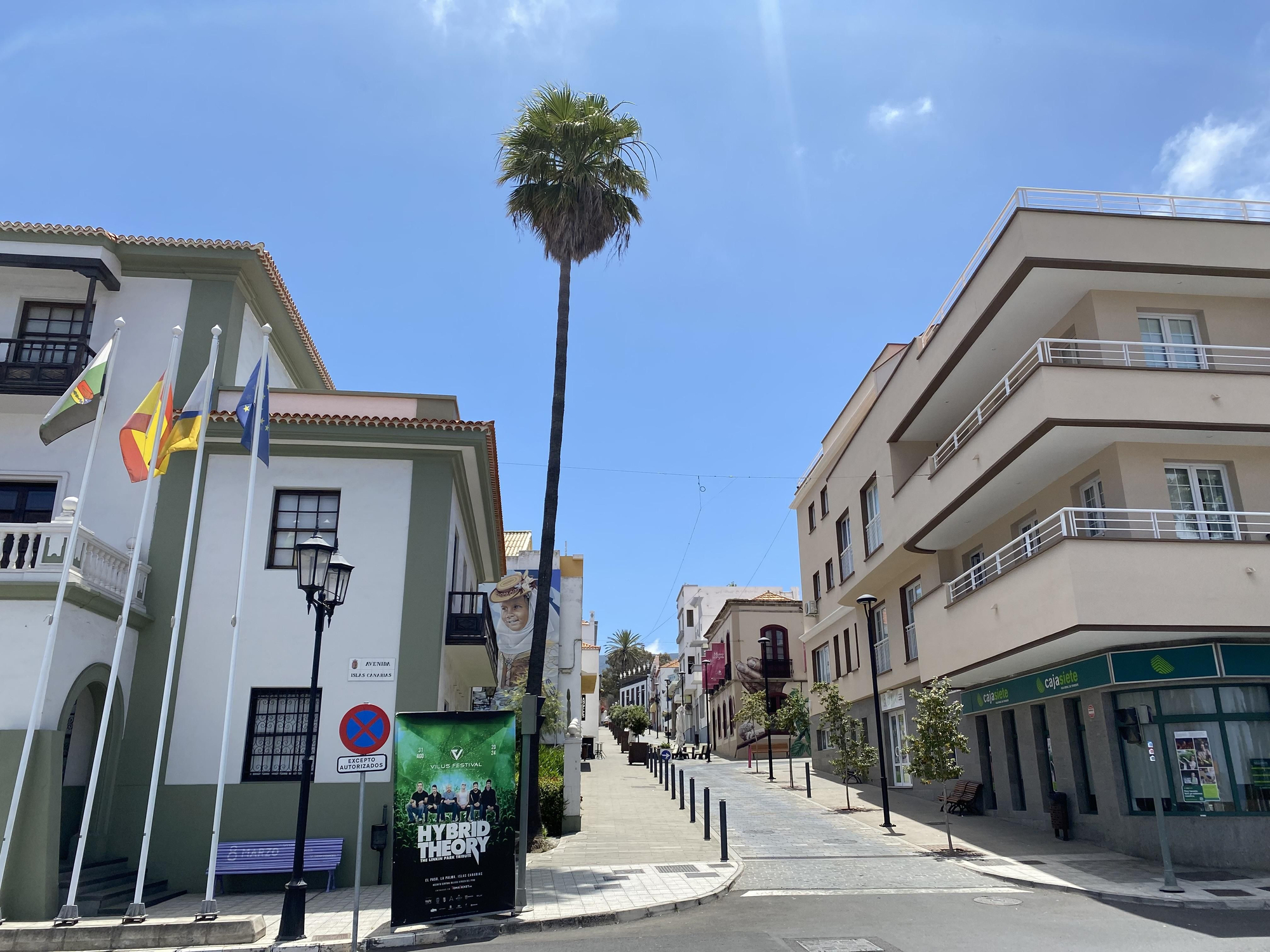 Panorámica actual de la calle Manuel Taño.