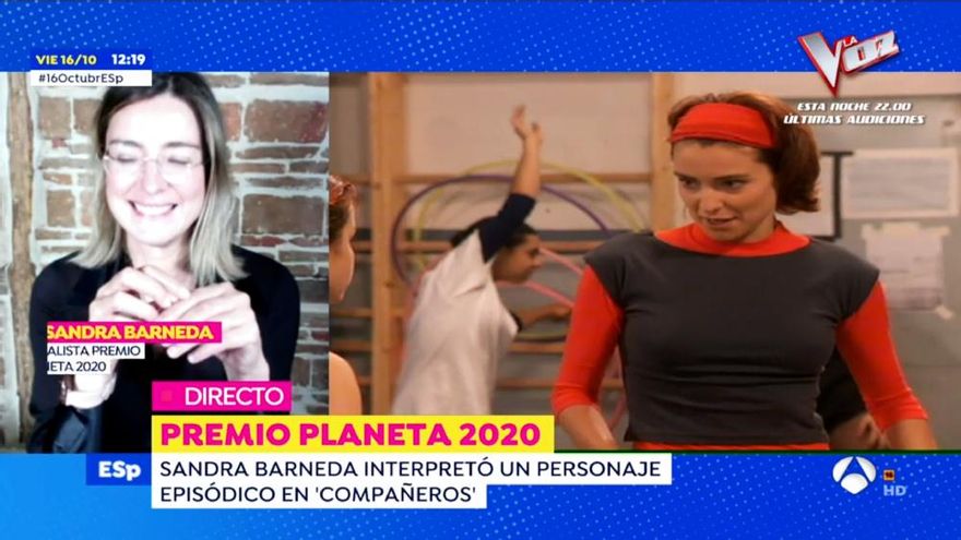 El cameo de Sandra Barneda en 'Compañeros'