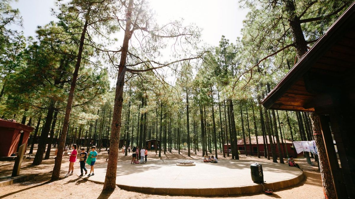 Campamento El Garañón, en Gran Canaria.