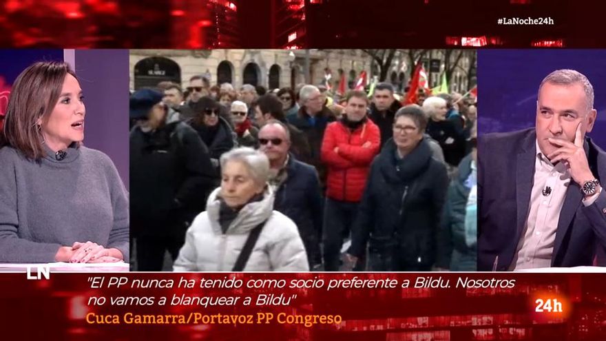 Fortes, a Cuca Gamarra tras acusarle de blanquear a ETA: "Es lo más indigno que me han dicho"