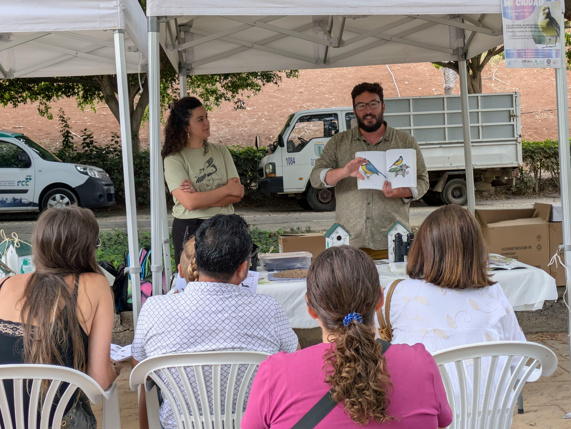 Talleres ‘Aves en mi ciudad'.