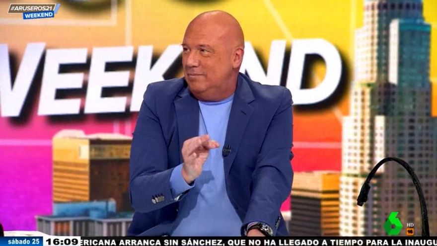 Alfonso Arús explicó los motivos para "aparcar" la emisión de 'Aruser@s Weekend' en laSexta