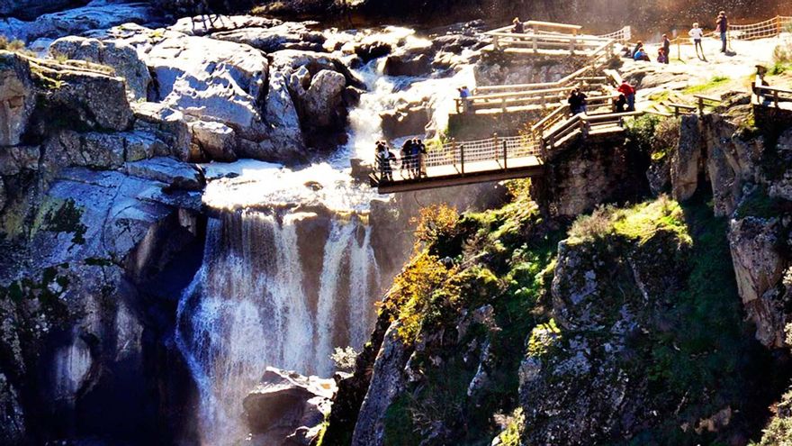 Miradores a los que se llega desde la ruta que sale de Masueco.