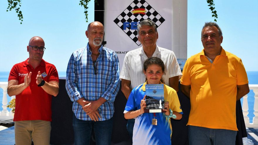 Irene Brito Baranda, subcampeona de España Sub 10 de ajedrez