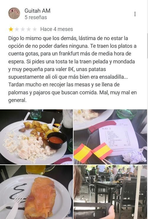 Una de las reseñas de El Estanque del Retiro