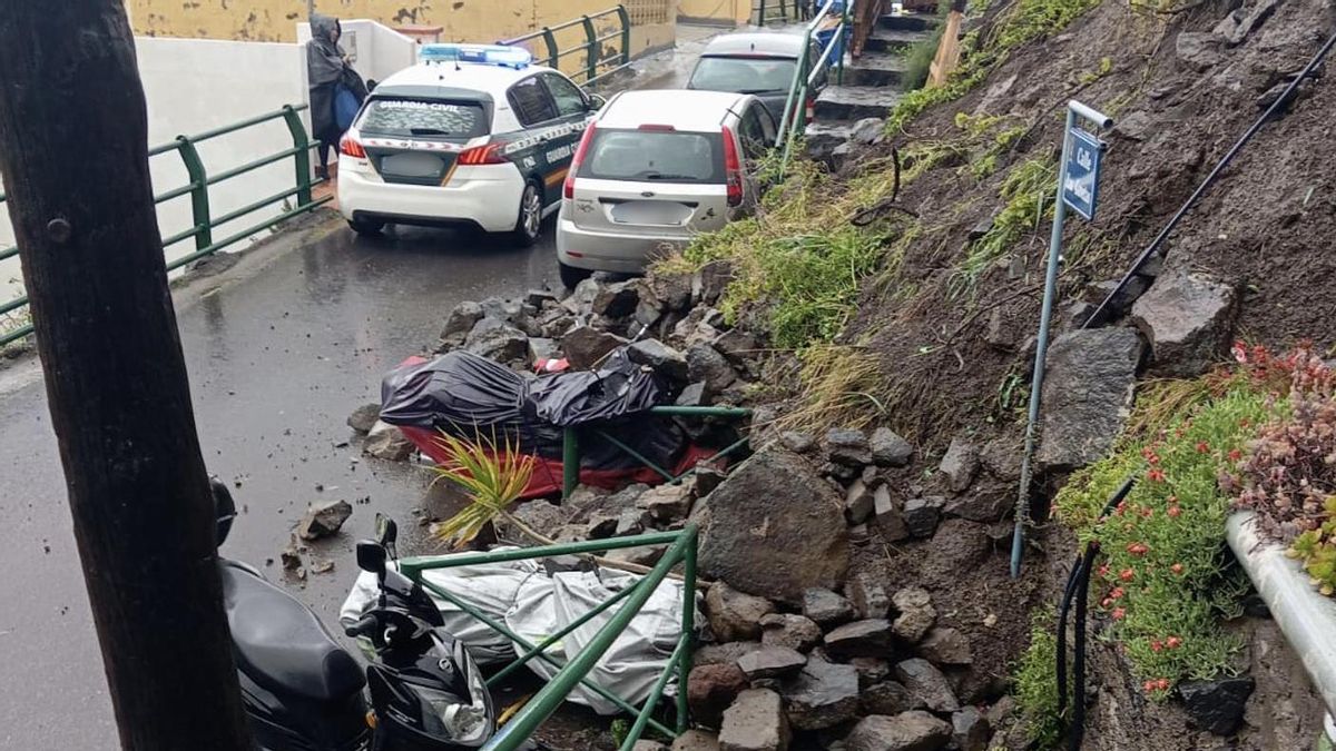 La Gomera pide al Gobierno canario subir a nivel 2 de emergencia tras las fuertes lluvias por la borrasca Therese