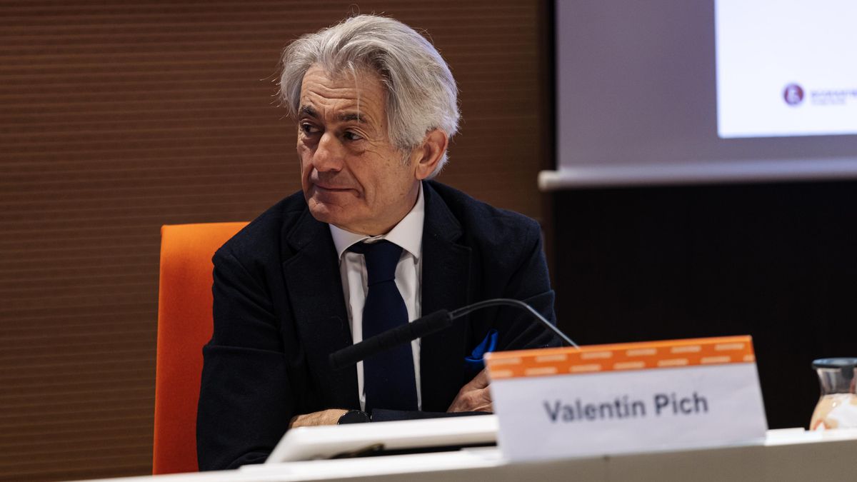 Archivo - El Presidente del CGE, Valentín Pich