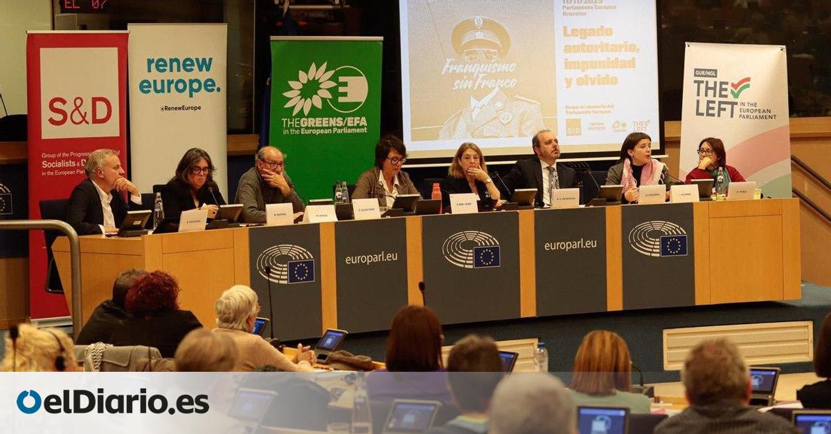 El escritor y cineasta Gustavo Socorro defiende en Bruselas una política de reparación y memoria democrática