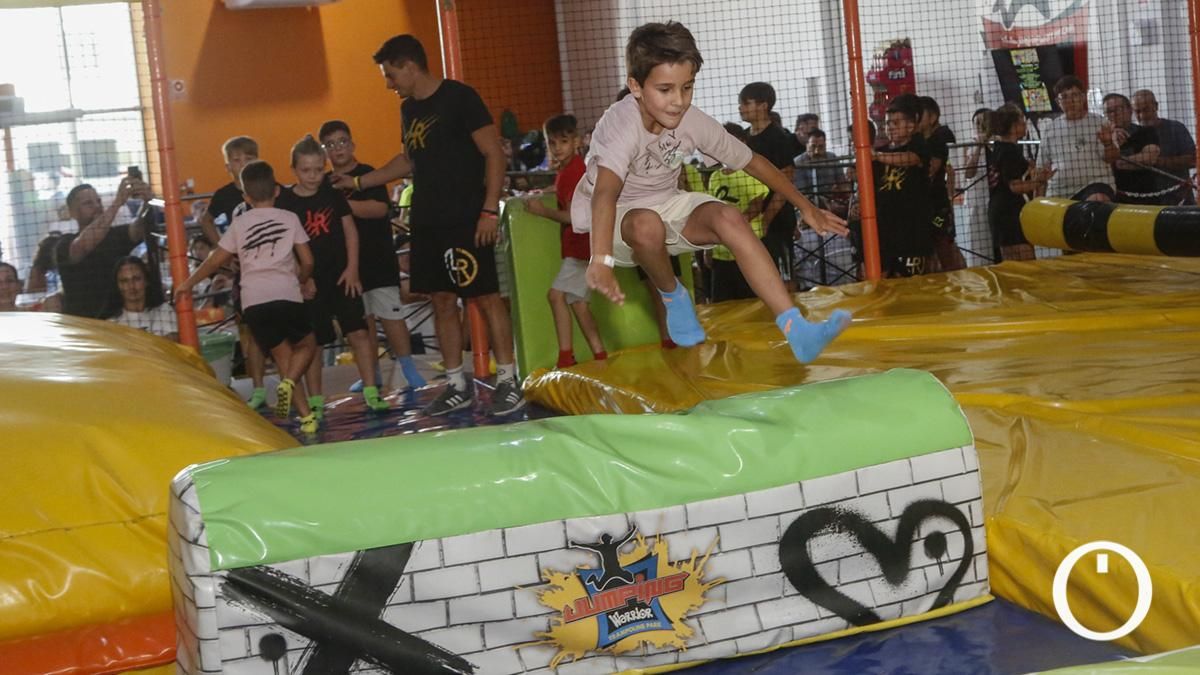 Parkour en Jumping Warrior con Álex Segura
