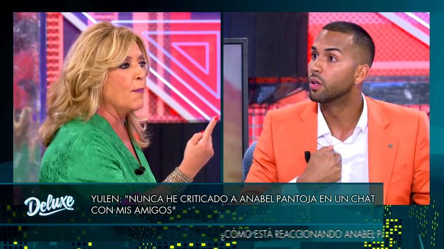 Yulen Pereira puso en un aprieto a Lydia Lozano en el 'Deluxe' y justificó su vuelta a la TV