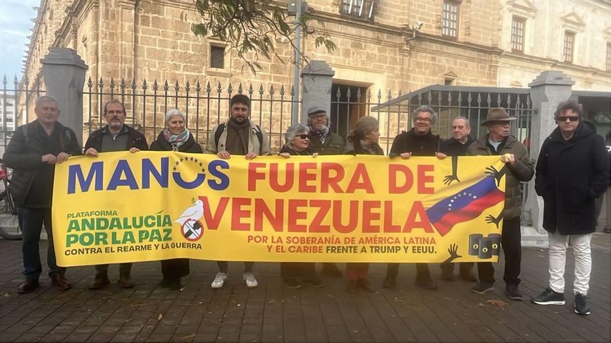 Presentación de movilizaciones en Andalucía "en solidaridad con Venezuela".