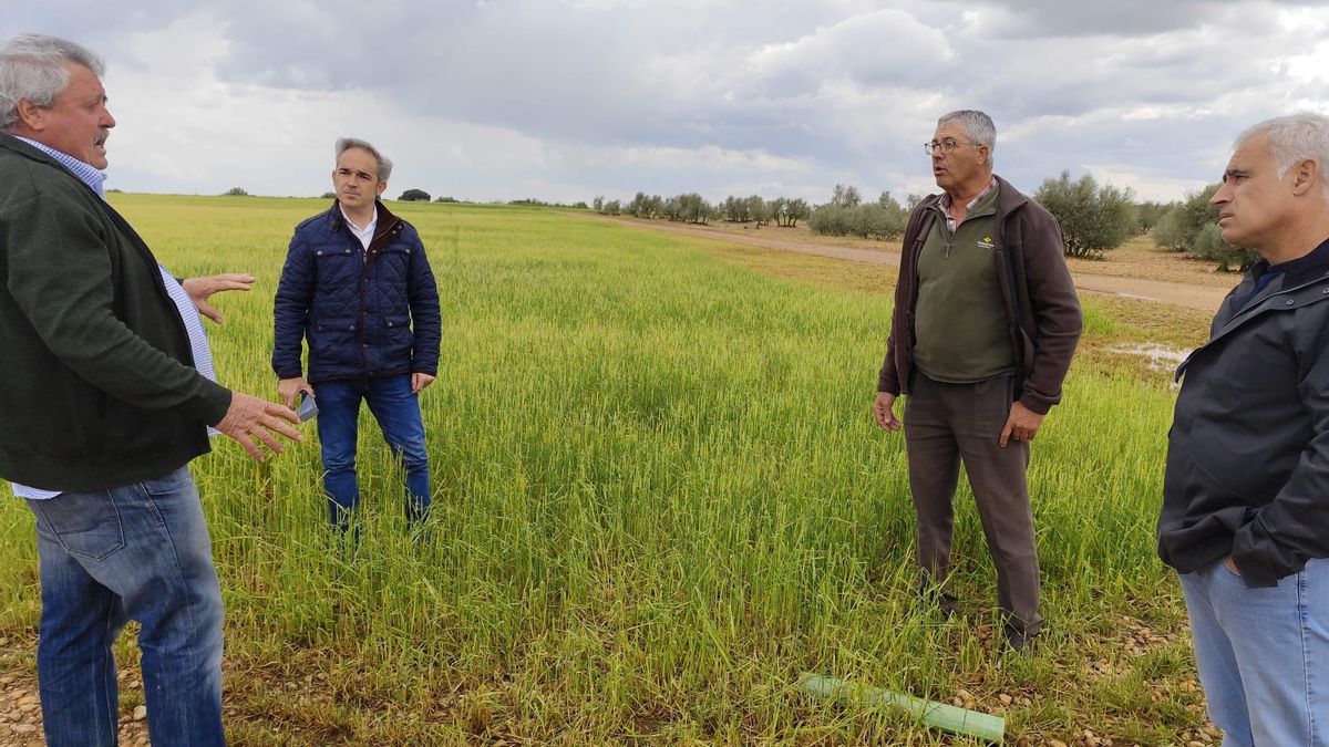 Visita delegado de Agricultura de Cuenca a Casasimarro