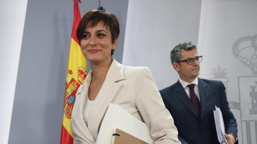 Isabel Rodríguez y Félix Bolaños en una imagen de archivo
