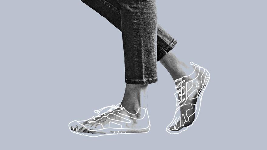 He estado usando los zapatos minimalistas que son "como andar descalzo" y esto es lo que ha cambiado