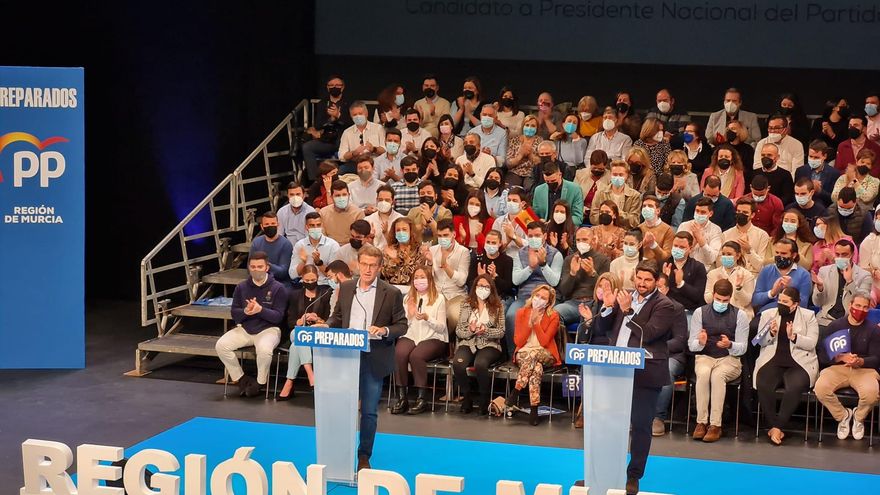 Valcárcel asegura que "un sector del PP" apoyaría la candidatura de la alcaldesa de Archena como presidenta del PP en la Región