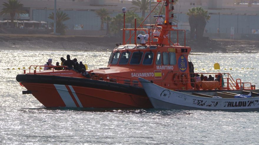 Las llegadas en patera a Canarias, a la baja tras el pico del comienzo del año