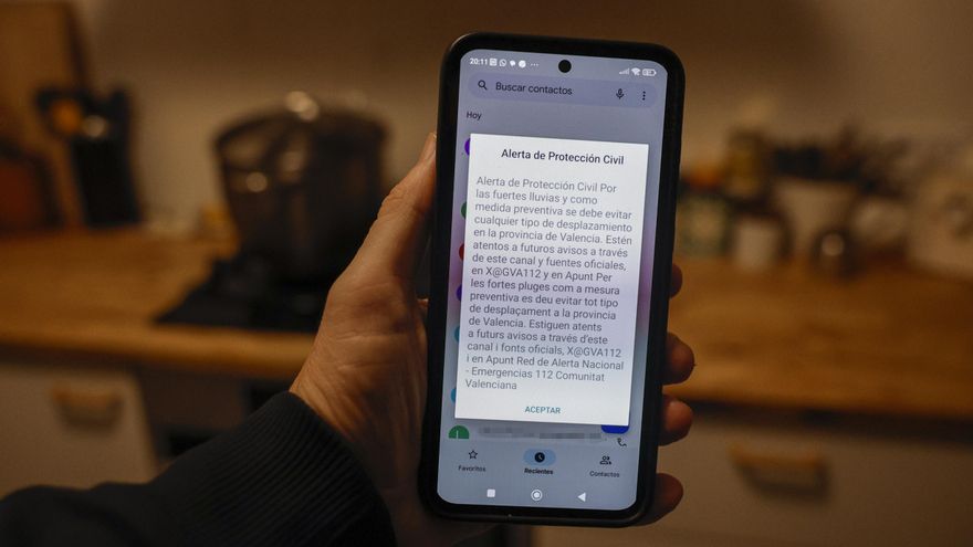 Protección Civil manda un Es Alert por lluvia en Badalona, Vallàs Oriental y Maresme (Barcelona)