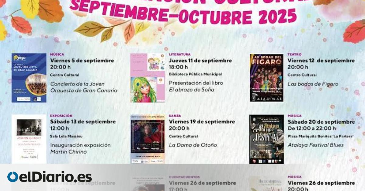 Desde teatro y ópera a visitas guiadas: el programa cultural con el arranca Santa Brígida en Septiembre