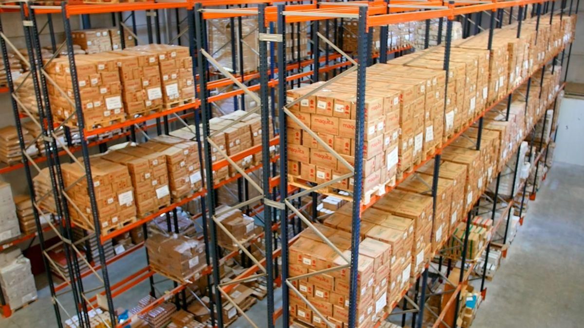 Imagen de archivo de un almacén de productos de comercio justo de IDEAS.